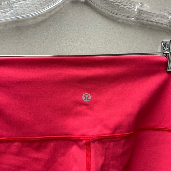 Lululemon Wunder Under Hi-Rise Ombré Fuchsia Pink Leggings - Picture 3 of 4